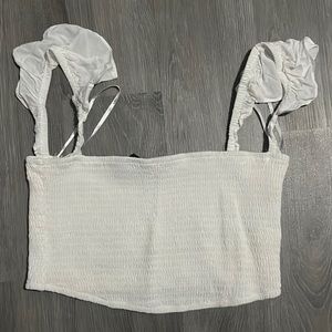 Lulus white crop top! New!